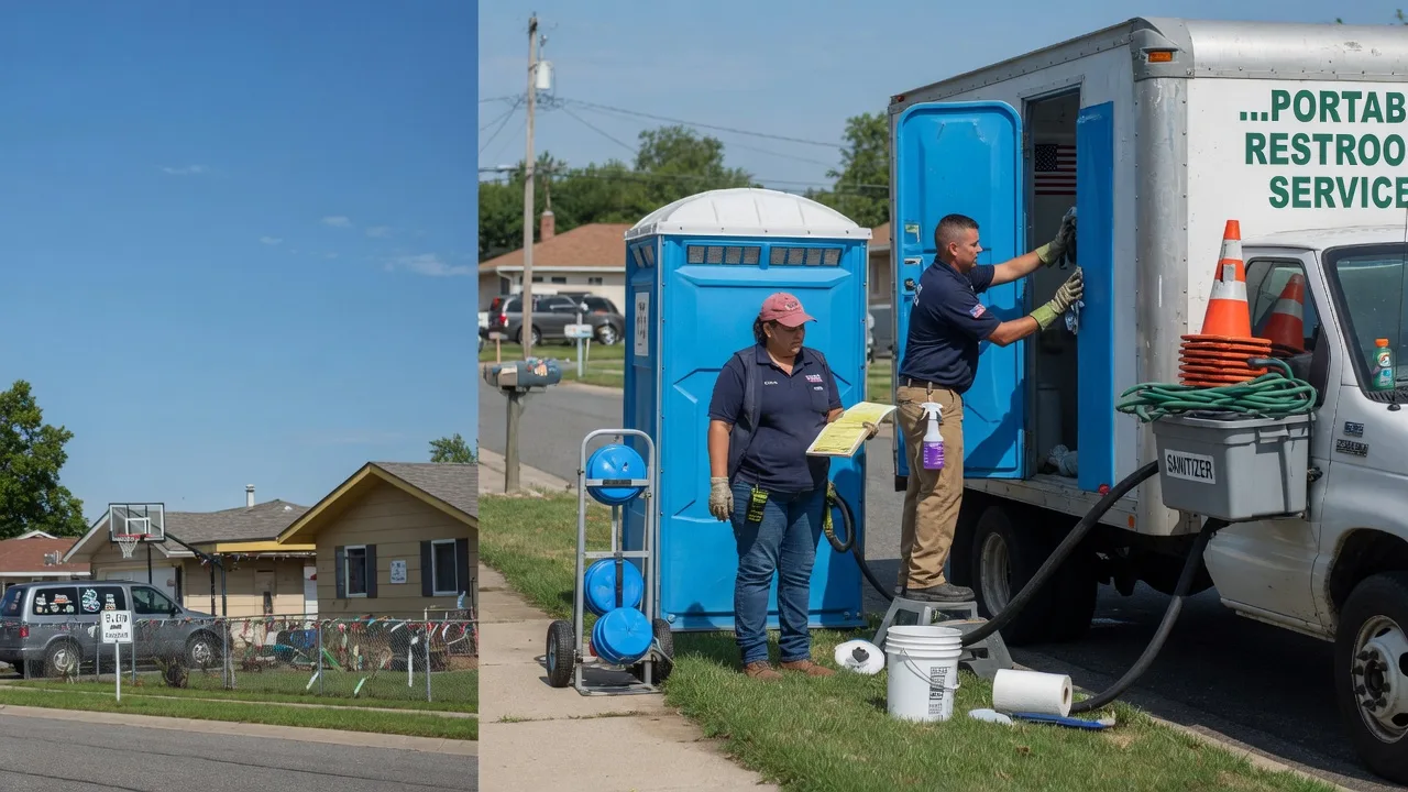 Portable Toilet Rental in Wilber, NE near me